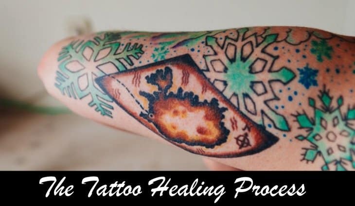Tattoo healing process