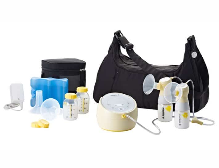 Medela sonata breast pump, white