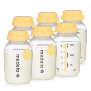 Medela set of six baby bottles, 5 ounces each