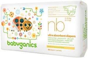 babyganics diapers - newborn, analysis