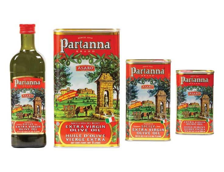 partanna extra virgin olive oil, 34 ounce