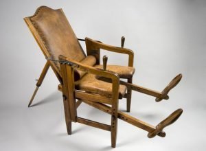 18th Century birthing chairs